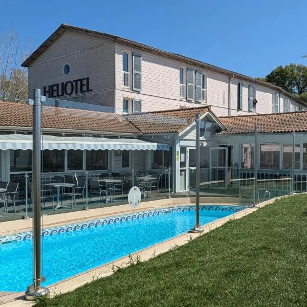 Hotel & Restaurant Heliotel，位于蒙费列叙尔莱的酒店