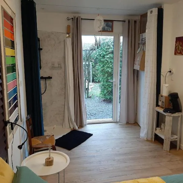 Chambres d'hôtes autonome Rose des vents，位于Assérac的酒店