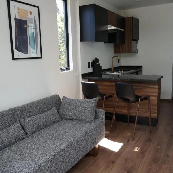 Container Woods，位于巴耶德布拉沃的酒店