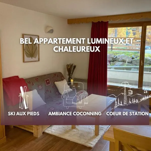 Bel Appartement lumineux au coeur de la station de Vars，位于瓦尔的酒店