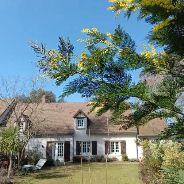 LE JARDIN DE LA PICHONNERIE Chambres d'hôtes，位于瑟泽的酒店