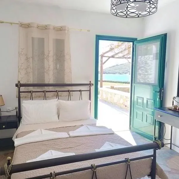 Simousi Studio 1 sea view on the beach，位于基斯诺斯的酒店