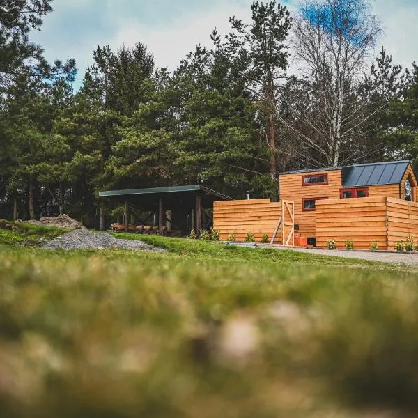 Tiny house s wellness，位于Nové Hrady的酒店
