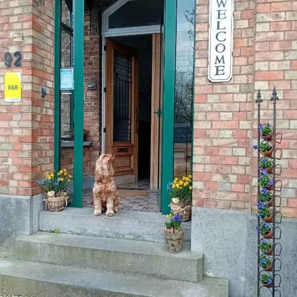 ' t Geel Huizeken - B&B - koffiehuis，位于Denderleeuw的酒店