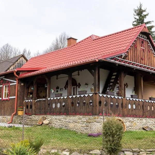 Valašská Chalupa Kohoutek，位于Lužná的酒店