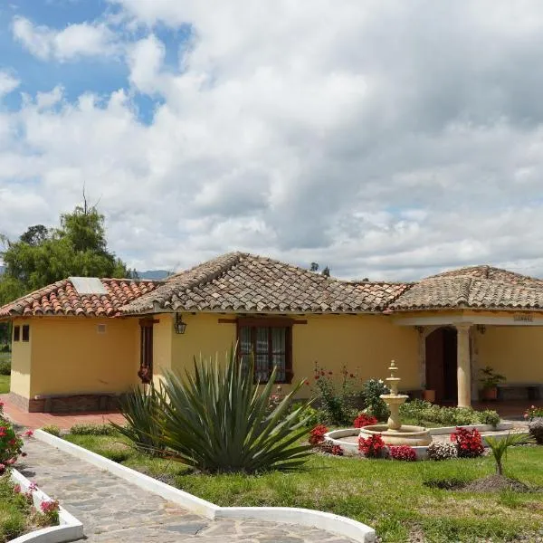 Hotel Campestre Casa La María，位于Firavitoba的酒店