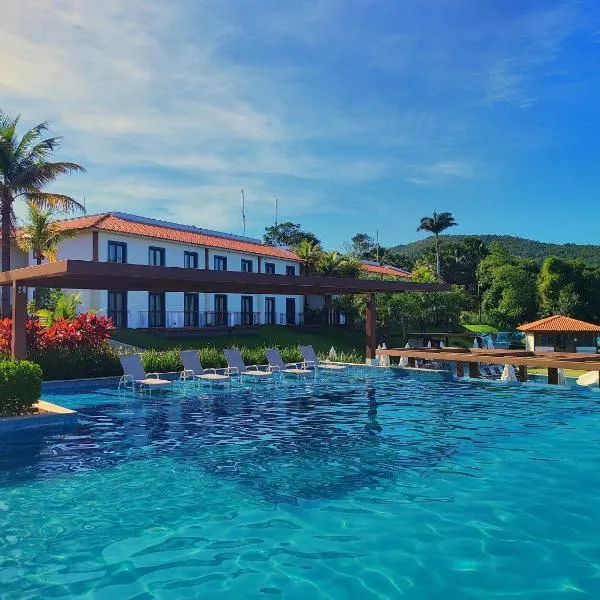 Resort QSB - Um novo padrão de conforto e lazer no coração da cidade，位于皮雷诺波利斯的酒店