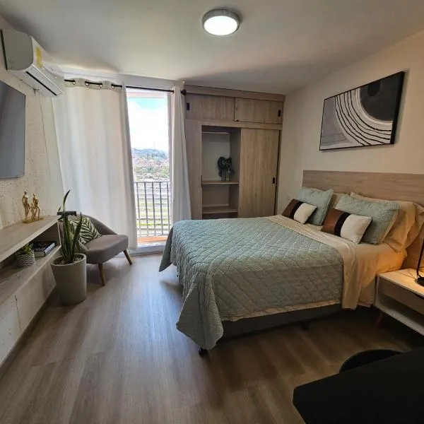Opal-203 Condominio Confortable en Ecodistrito，位于特古西加尔巴的酒店