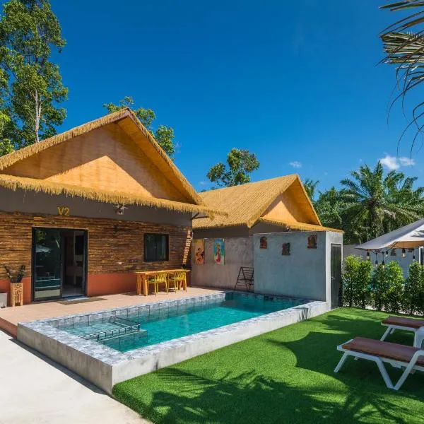 Pin thong pool villa，位于Ao Nang 的酒店