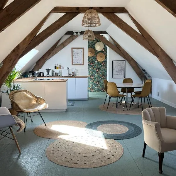 Appartement T2 en pleine nature au sein d'une ferme au carré，位于Wambrechies的酒店