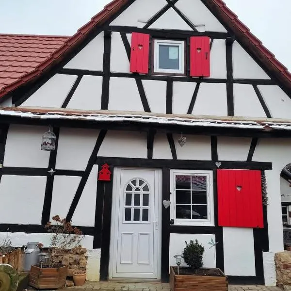 Au coeur d'autrefois，位于Waldolwisheim的酒店