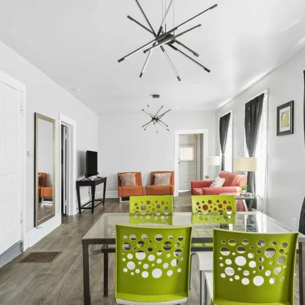 Downtown Detroit Gem – 3 Bedrooms Culture，位于底特律的酒店