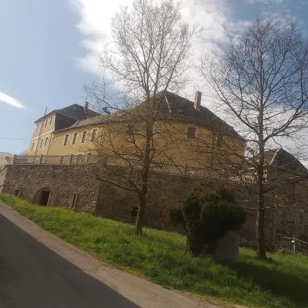 Zum Ritter Ferienwohnung 300 Meter zum Freizeitpark Plohn，位于Lengenfeld的酒店
