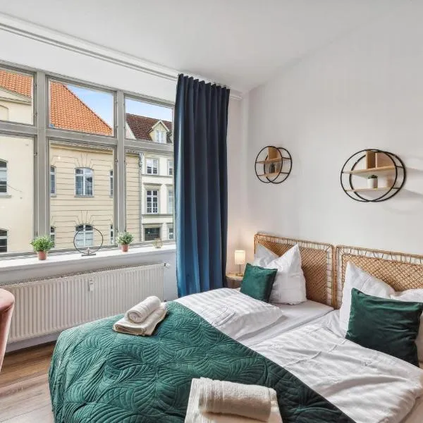 NEU Altstadtliebe - gemütliche Apartments in der historischen Altstadt, zentral und komfortabel，位于维斯马的酒店