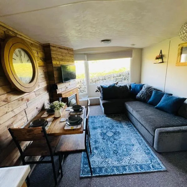 Ramshaw view static caravan，位于利克的酒店
