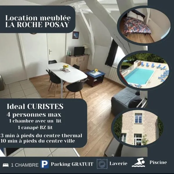 Appartement piscine cure thermale，位于拉罗什波赛的酒店