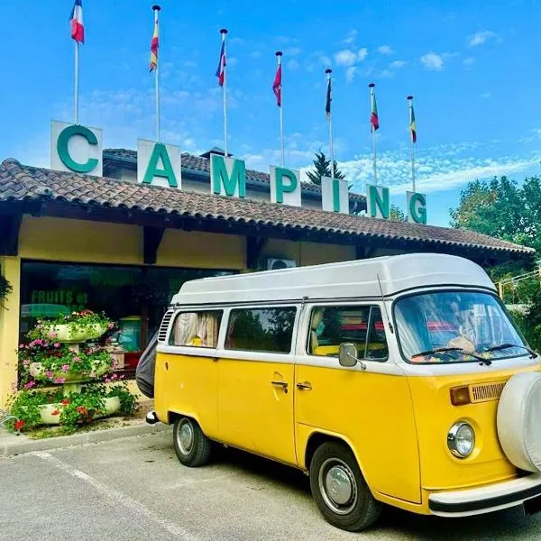 Camping Point Vert，位于Serrières-de-Briord的酒店