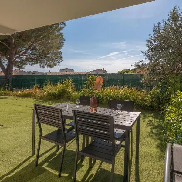 Appart terrasse Puget-sur-Argens，位于阿尔让河畔皮热的酒店