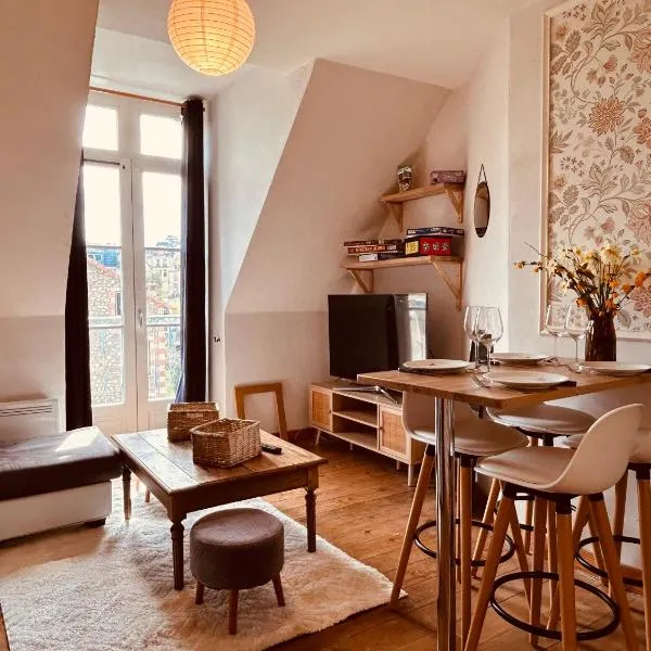 Appartement Albuconis 4, deux chambres 70 M2，位于奥比松的酒店