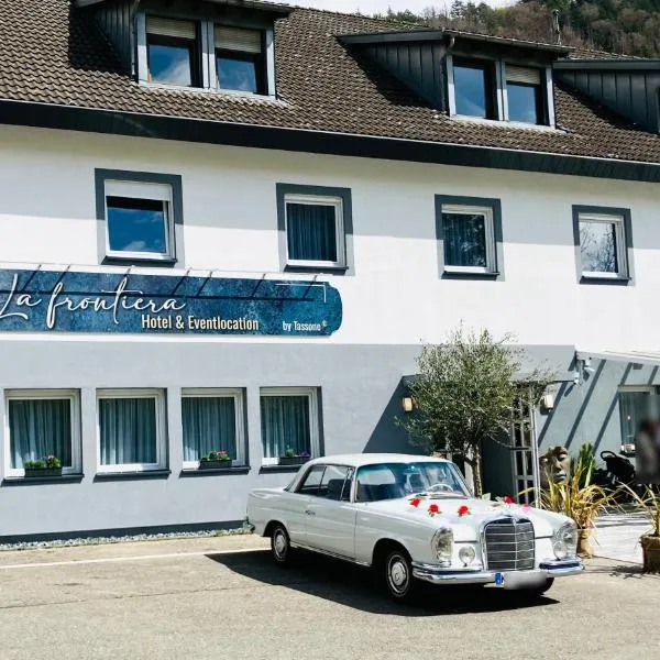 La Frontiera Hotel & Eventlocation - idyllisch, nah' der Schweiz - zum Rheinfall bei Schaffhausen，位于特恩吉恩的酒店