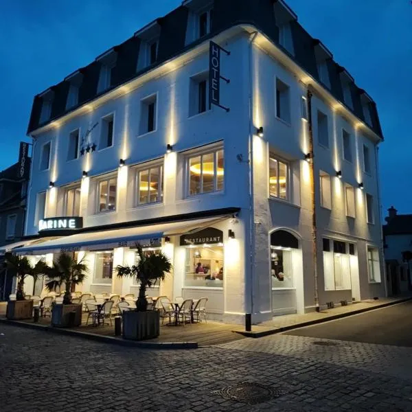 Le Grand Hôtel de la Marine "face à la mer"，位于贝桑于潘港的酒店