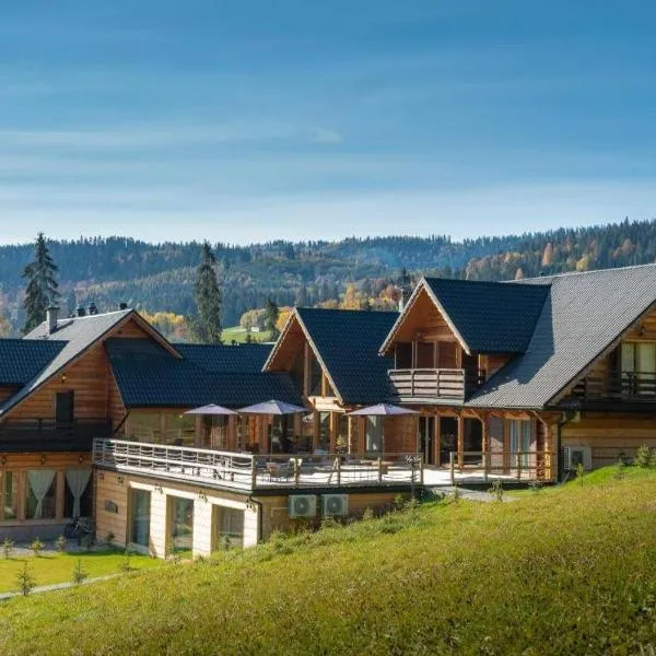 domki i pokoje z dostępem do SPA，位于拉普斯尼恩的酒店
