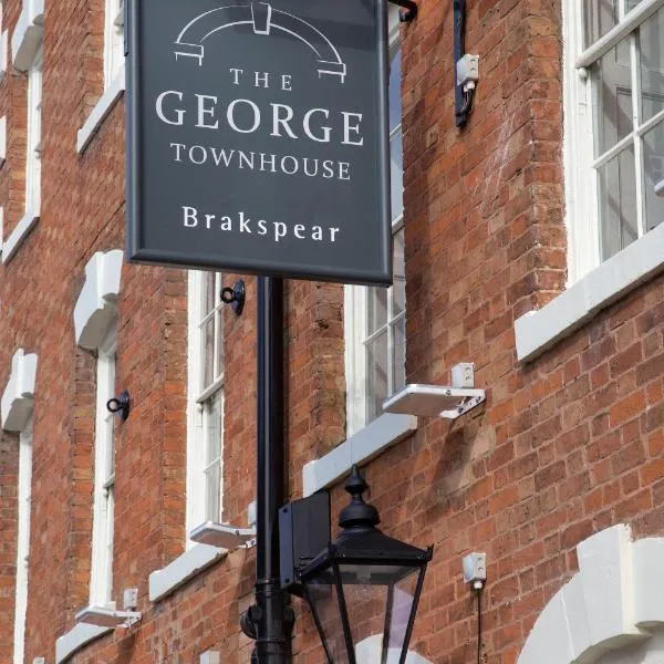 乔治联排别墅旅馆，位于斯托尔河畔希普斯顿的酒店