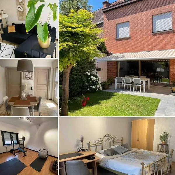 Ruime gedeelde woning met privé-kamer en modern comfort,位于韦弗尔海姆的酒店