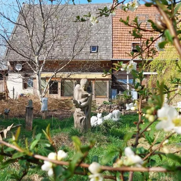 Kunstwerk Usedom & Fahrradherberge，位于Usedom Town的酒店