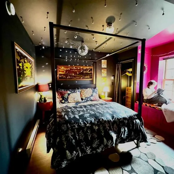 The Disco Den on Toad Road，位于Plainfield的酒店