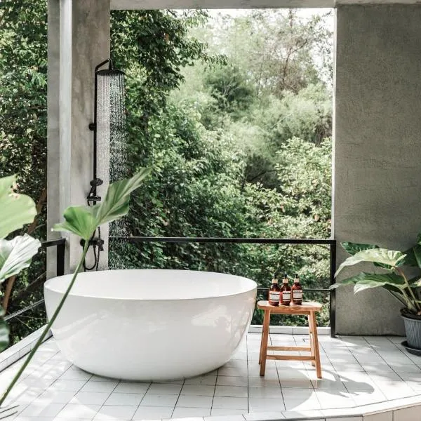 ฟาร์มดั๊กรีสอร์ท Farm Duck Resort，位于Ban Thong Pha Phum的酒店