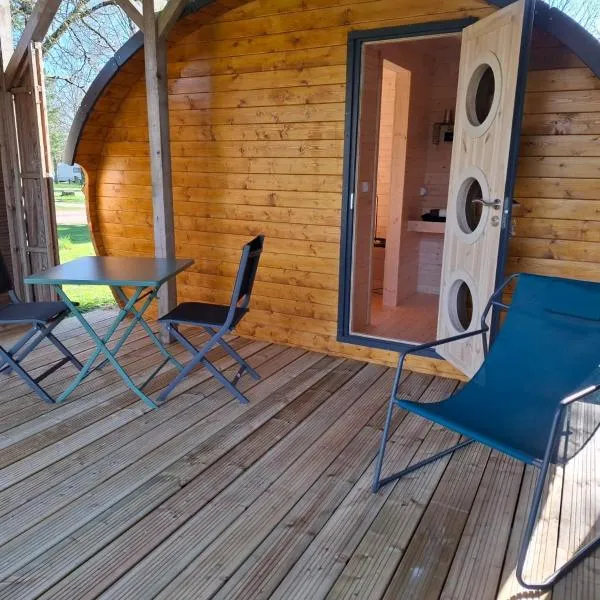 Le Cabanon du camping 2，位于巴涅斯的酒店
