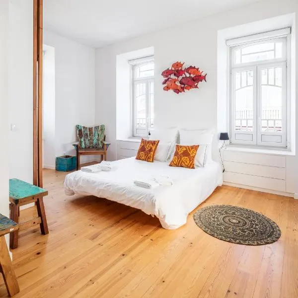 aMar Nazaré Boutique Apartments，位于纳扎雷的酒店