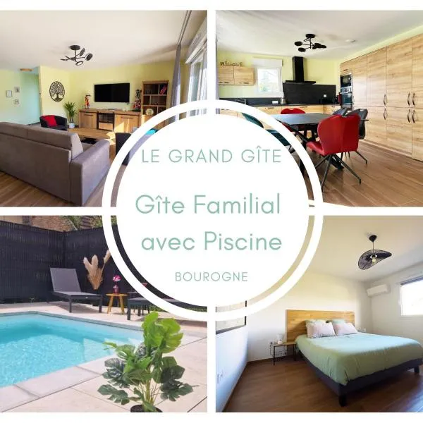 LE GRAND GITE - Gîte des 3 lavoirs，位于Bourogne的酒店