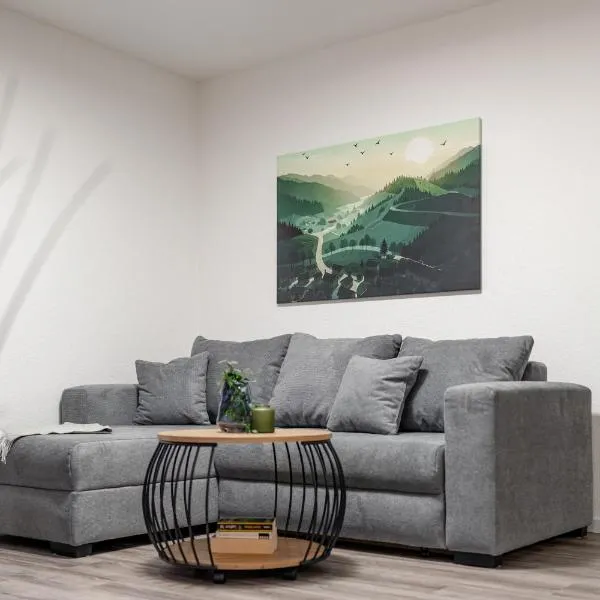 BPS Apartment #6 View - NEU - Deluxe - Modern，位于内卡河畔霍尔布的酒店