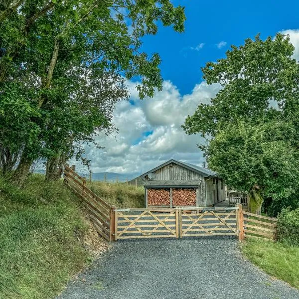 Glyndwr Way Cabin，位于马汉莱斯的酒店