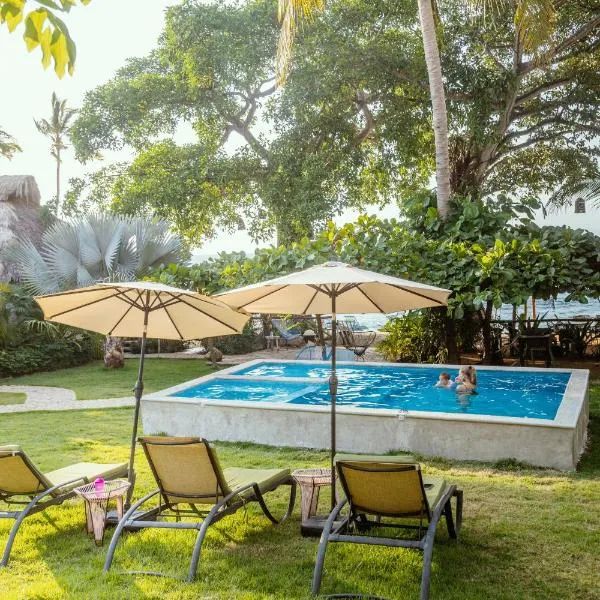 Amaca Beach Retreat - Puerto Vallarta South Shore，位于Quimixto的酒店