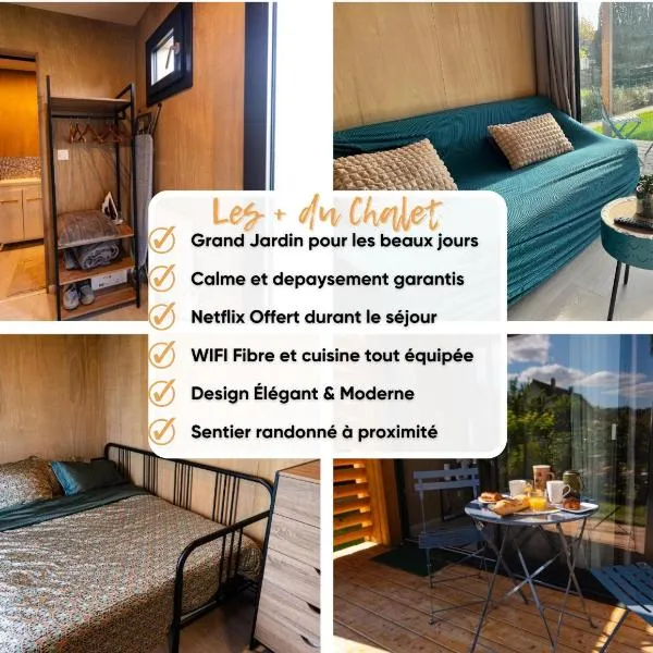 Chalet avec vue et jardin calme Paris Saclay - 5min RER B，位于帕莱索的酒店