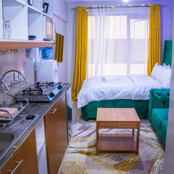 Golos STUDIO APARTMENT with swimming Pool，位于Kiambu的酒店