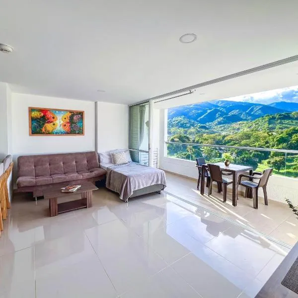 Mountain View Pool & Slide Ac 5min To Town，位于圣菲德安蒂奥基亚的酒店