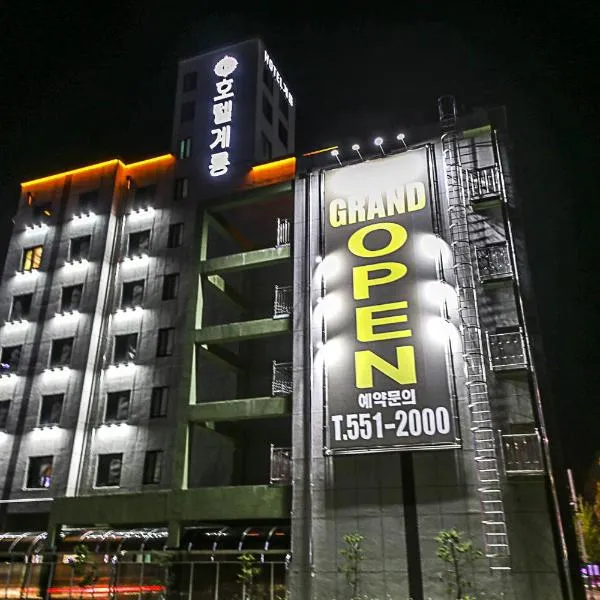hotel gyeryong，位于Gyeryong的酒店