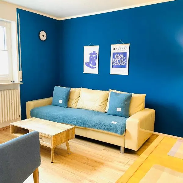 Kleine Auszeit Ferienwohnung Vakantiewoning nähe Bosenbergklinik mit Parkplatz, Haustiere willkommen，位于圣温德尔的酒店