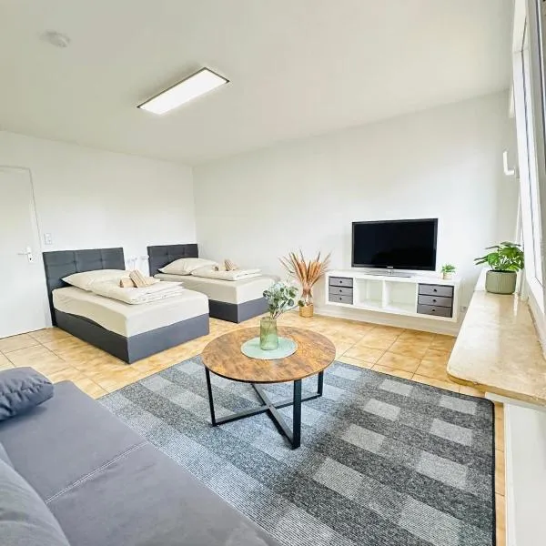 Ferienwohnung Rheinpanorama Lülsdorf，位于下卡瑟尔的酒店