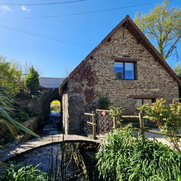 Ancien moulin près d'un ruisseau，位于Sallen的酒店