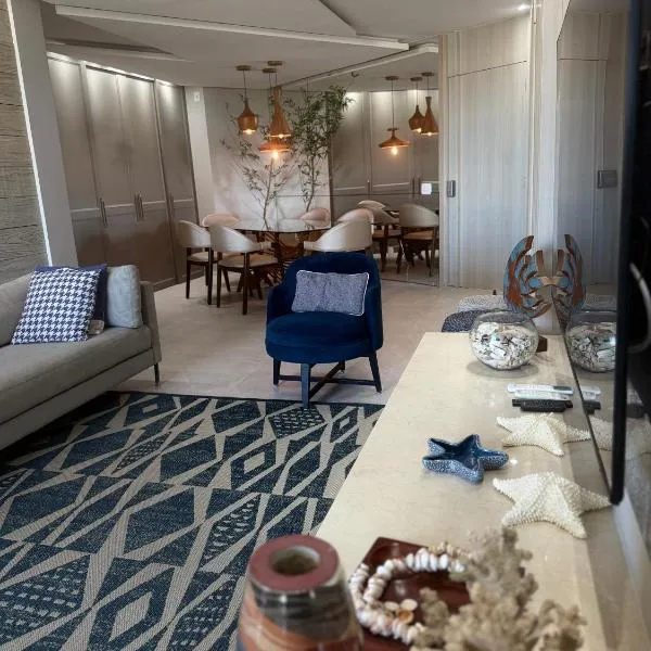 Apto Vista Mar alto padrão Paraíso das Dunas，位于阿奎拉兹的酒店