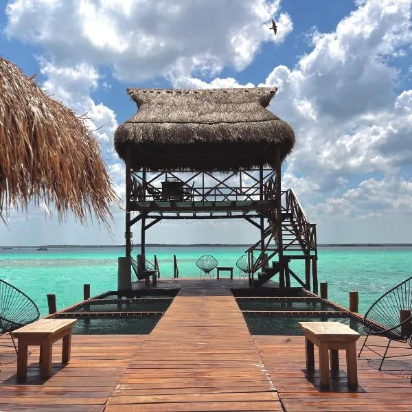 Hotel Solana Bacalar Lakefront，位于巴卡拉尔的酒店