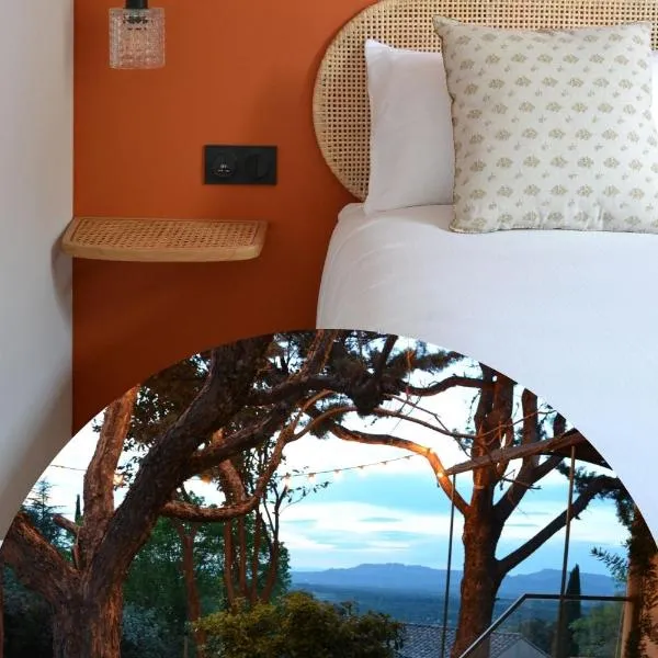 Hôtel La Garrigue & Bar Piscine，位于弗纳斯屈厄的酒店