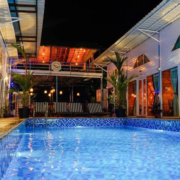 Bayview Cottage Pool，位于安君纳的酒店