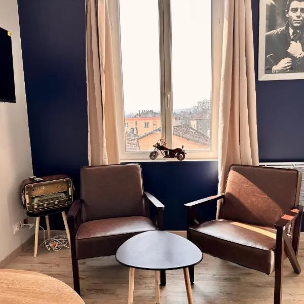 Le studio Vintage du centre ville - Proche coeur historique，位于贝尔热拉克的酒店