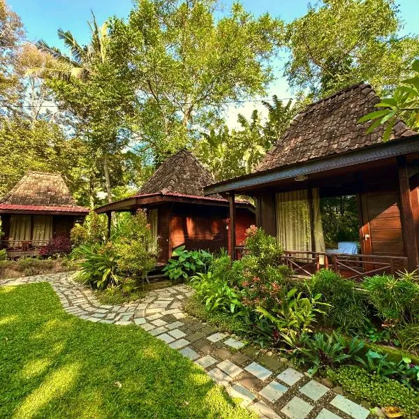 Puunee Wild River Villa's Borobudur，位于婆罗浮屠的酒店